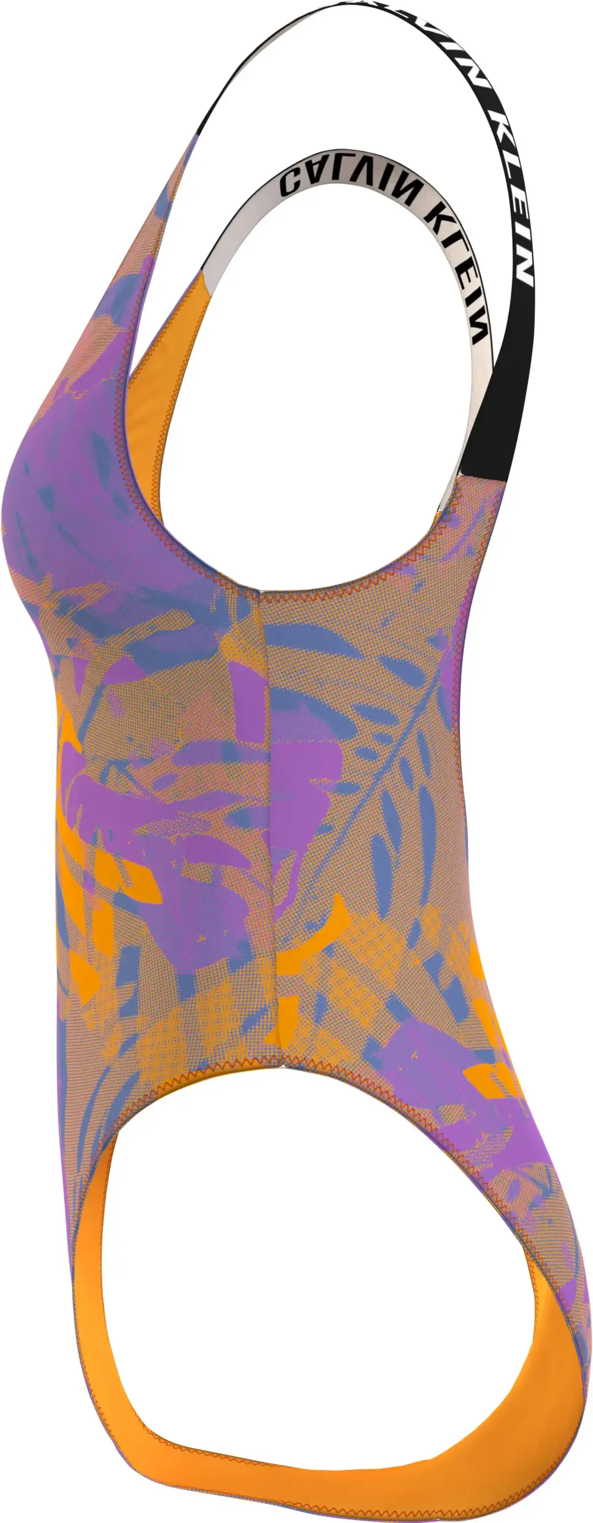 Calvin Klein SCOOP BACK ONE PIECE Kadın Lila Mayo