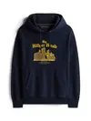 Tommy Hilfiger HERALD SKYLINE HOODY, DW5 Lacivert Erkek Hoodie