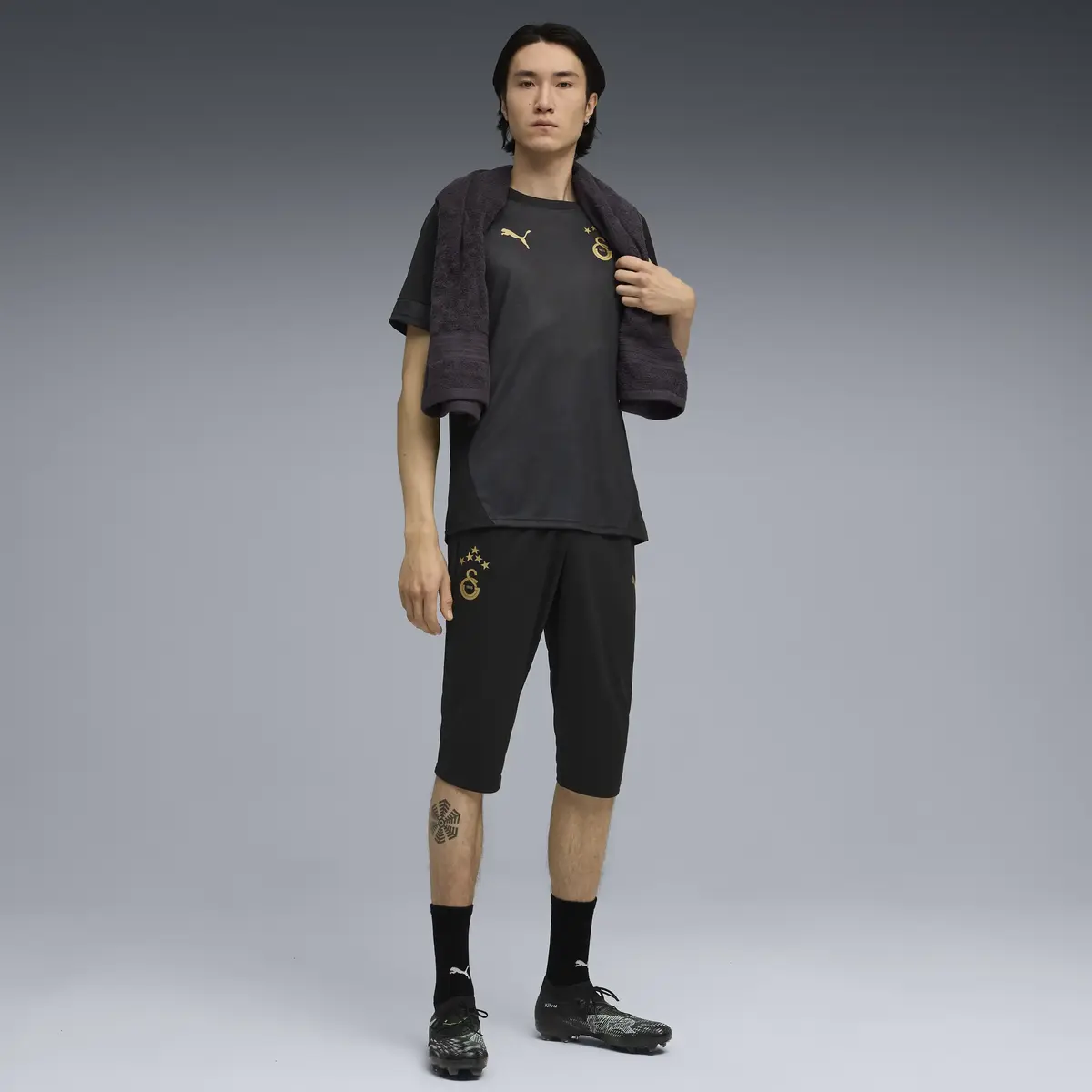 PUMA GSK Training Jersey Erkek Siyah Forma