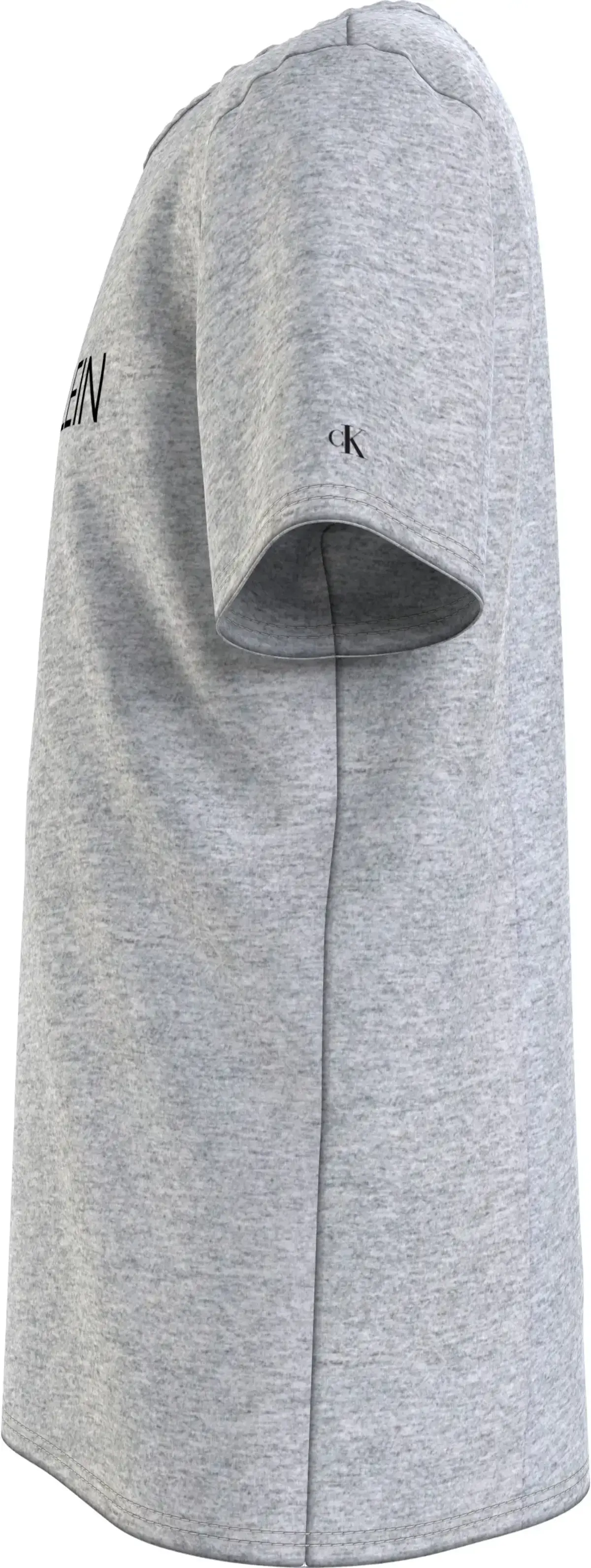 Calvin Klein INSTITUTIONAL T-SHIR Erkek Gri T-Shirt