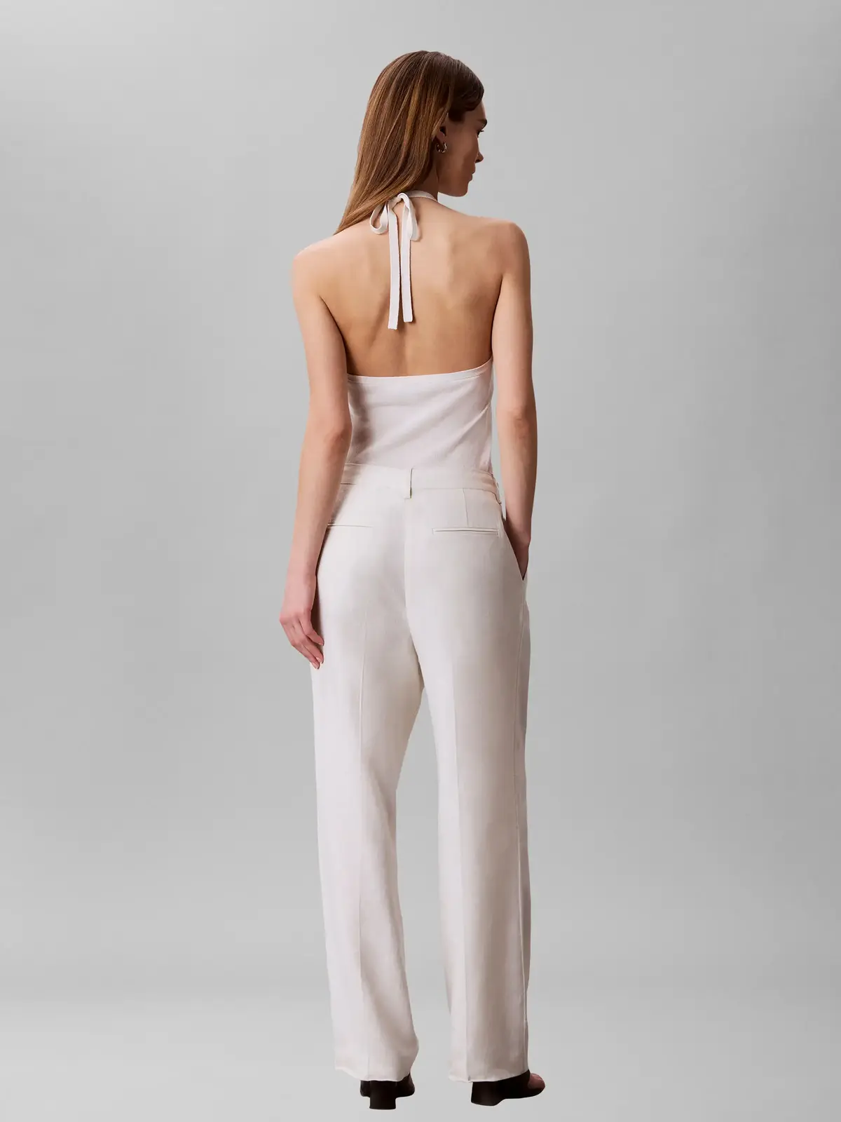 LINEN BLEND WIDE LEG, YAS