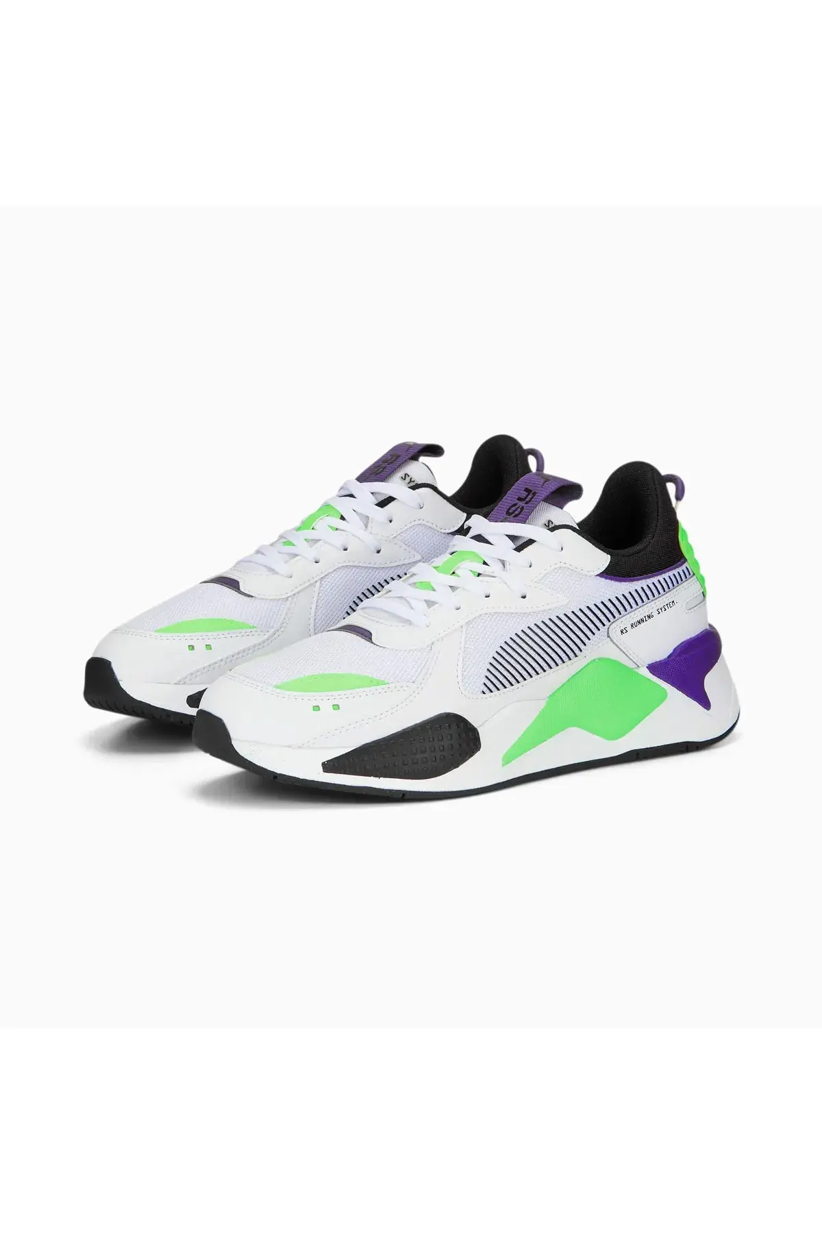 Puma RS-X Geek Erkek Beyaz - Yeşil Günlük Spor Ayakkabı