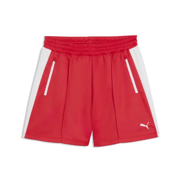 Puma T7 Shorts Kırmızı Kadın Şort