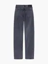 Calvin Klein HR STRAIGHT Kadın Antrasit Kot Pantolon
