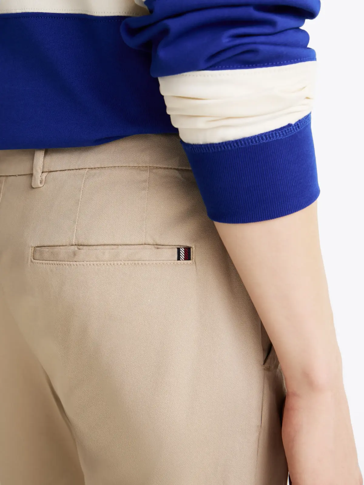 Tommy Hilfiger DC DENTON FF STRUCTU, RBT Bej Erkek Pantolon