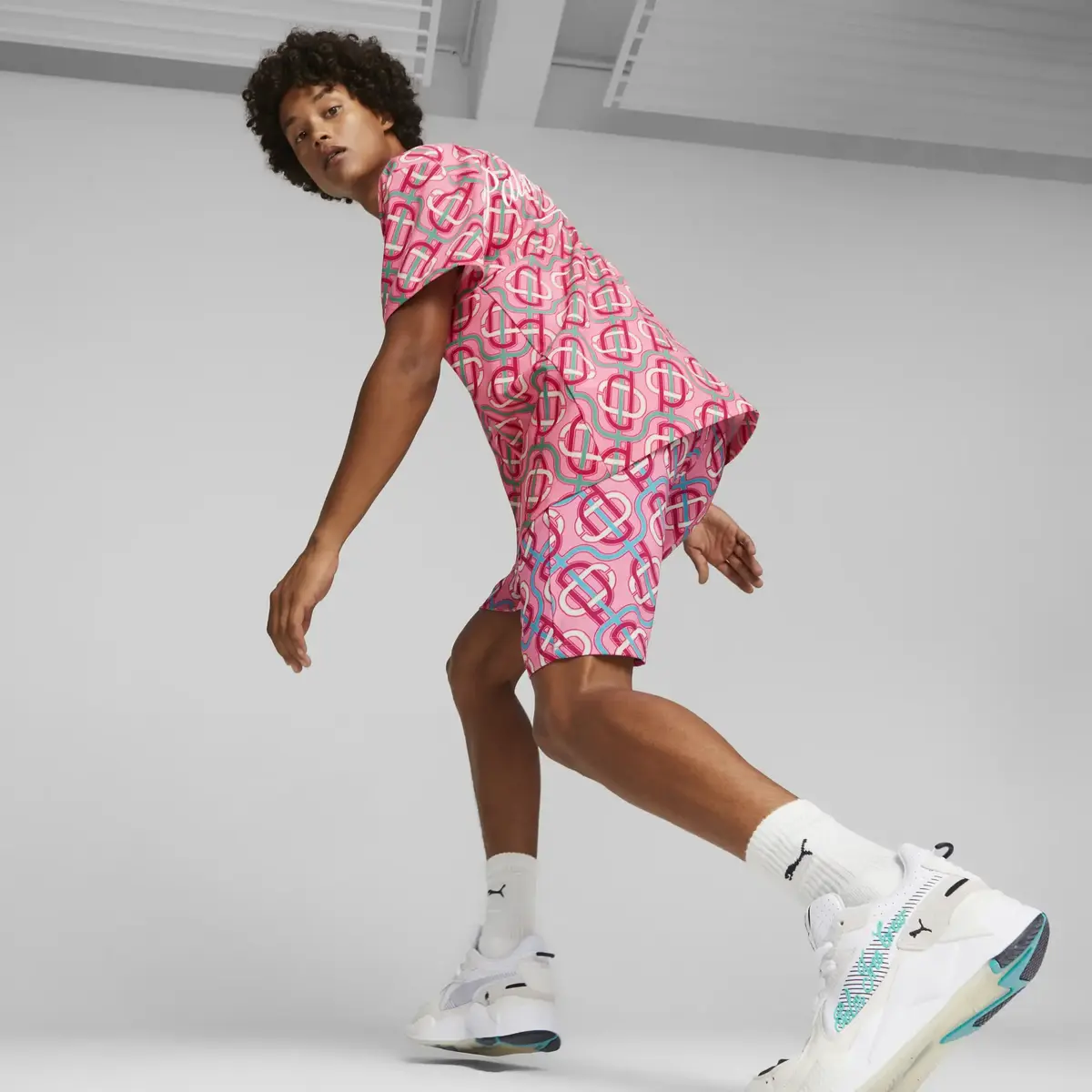 PUMA X PTC AOP Shorts Pembe Kadın Şort