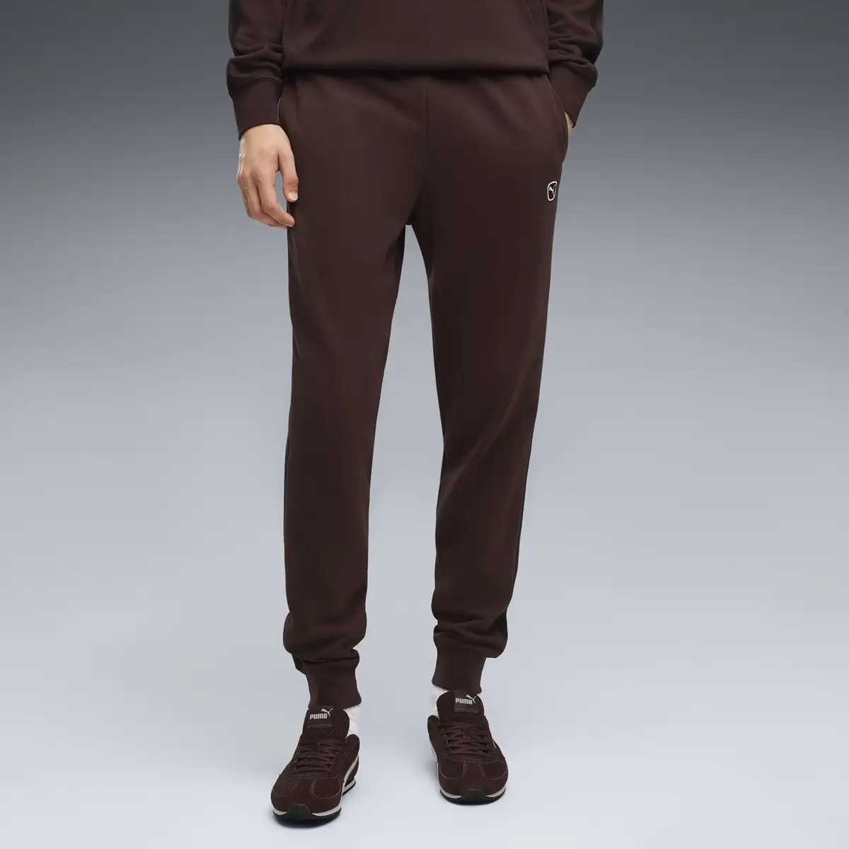 PUMA ESS ELEVATED Sweatpants Kahverengi Erkek Eşofman Altı