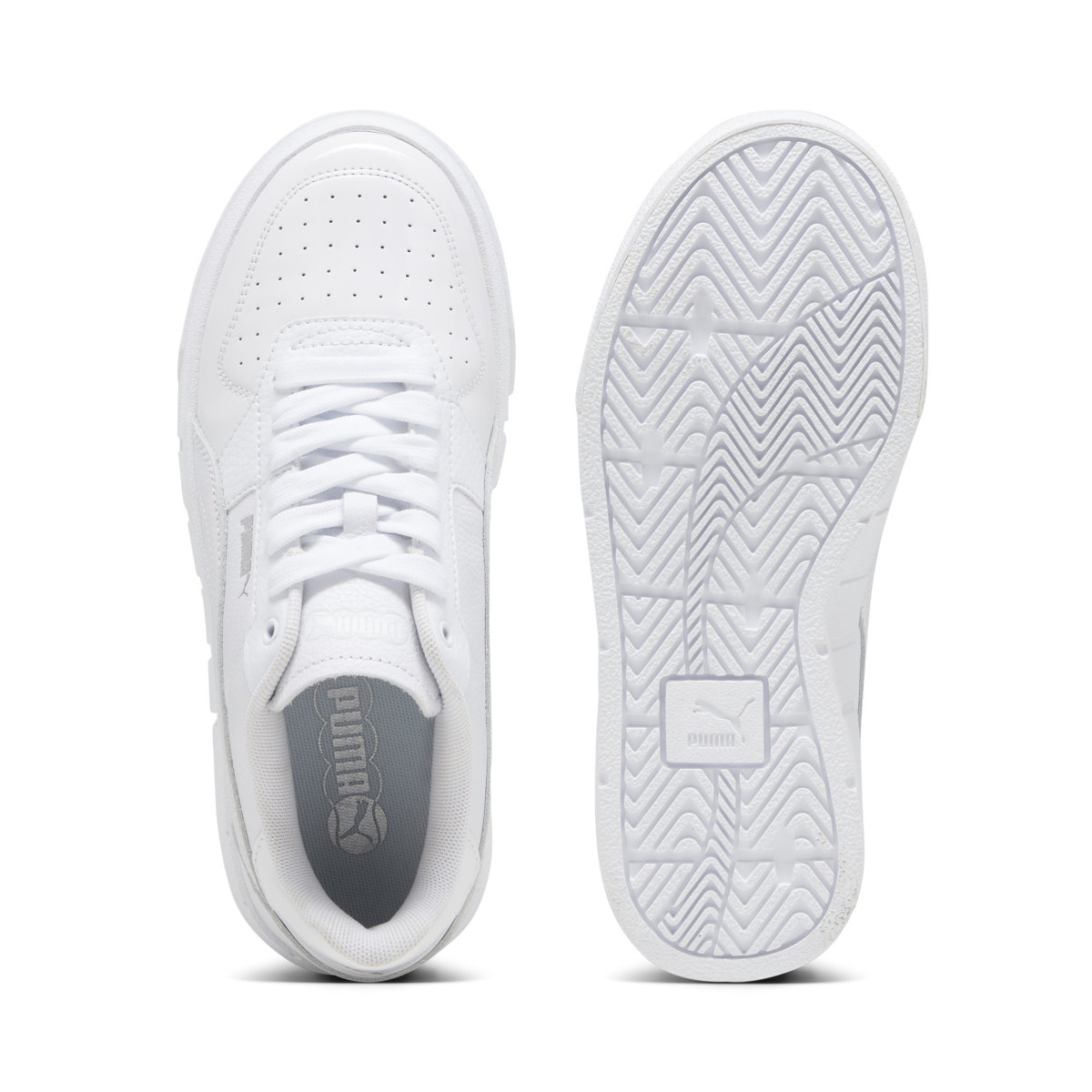 Puma PUMA Cali Court Patent Wns Beyaz Kadın Günlük Spor Ayakkabı