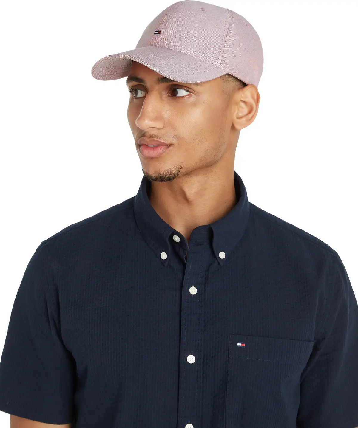 Tommy Hilfiger TH FLAG OXFORD 6 PAN Erkek Pembe Şapka