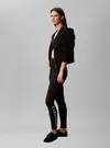Calvin Klein ICON SPORT 7/8 LEGGI, UB1 Siyah Kadın Tayt