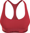 Calvin Klein UNLINED BRALETTE Kadın Kırmızı Bralet