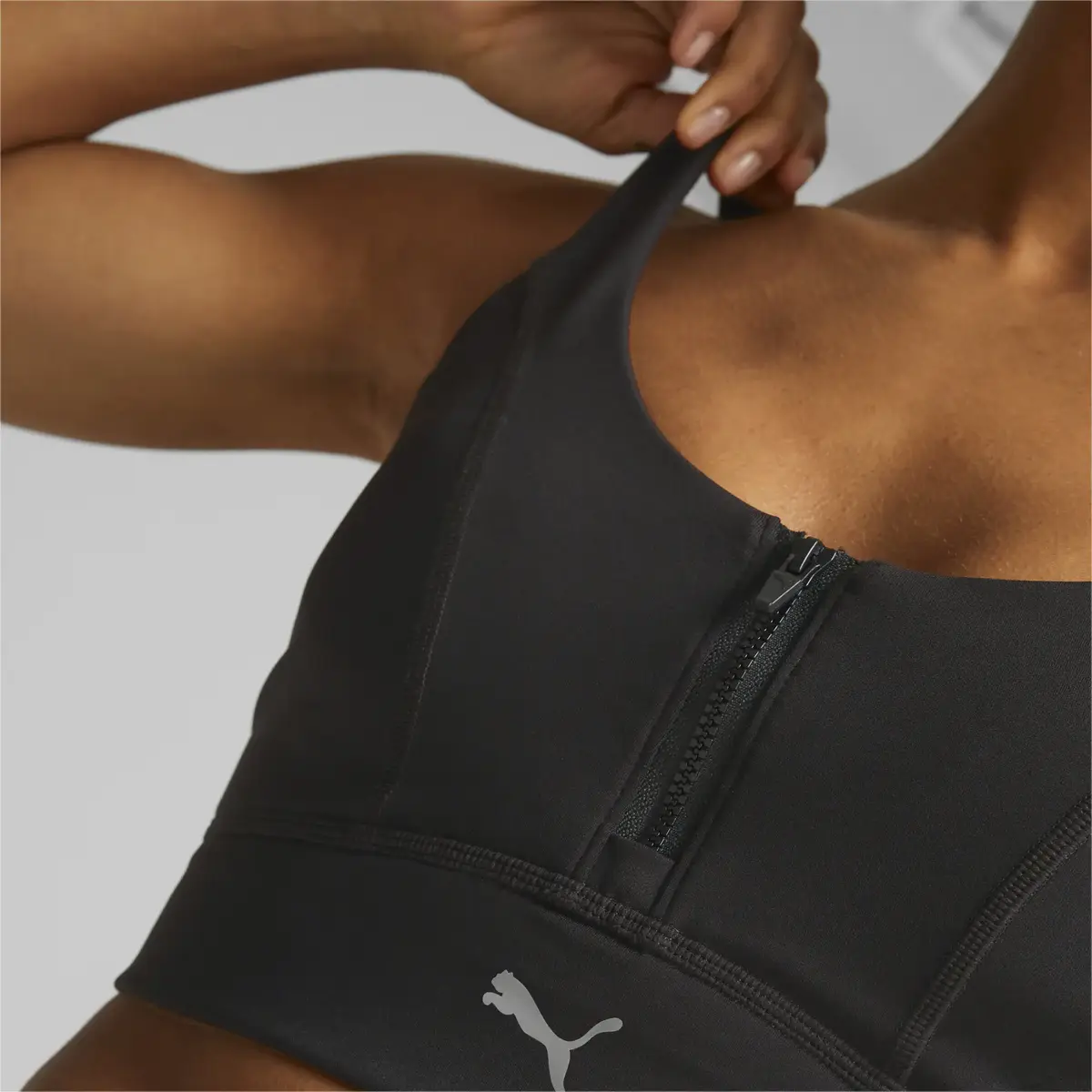 Puma High Impact Eversculpt Uplift Bra PUMA B Siyah Kadın Spor Sütyeni/Bra