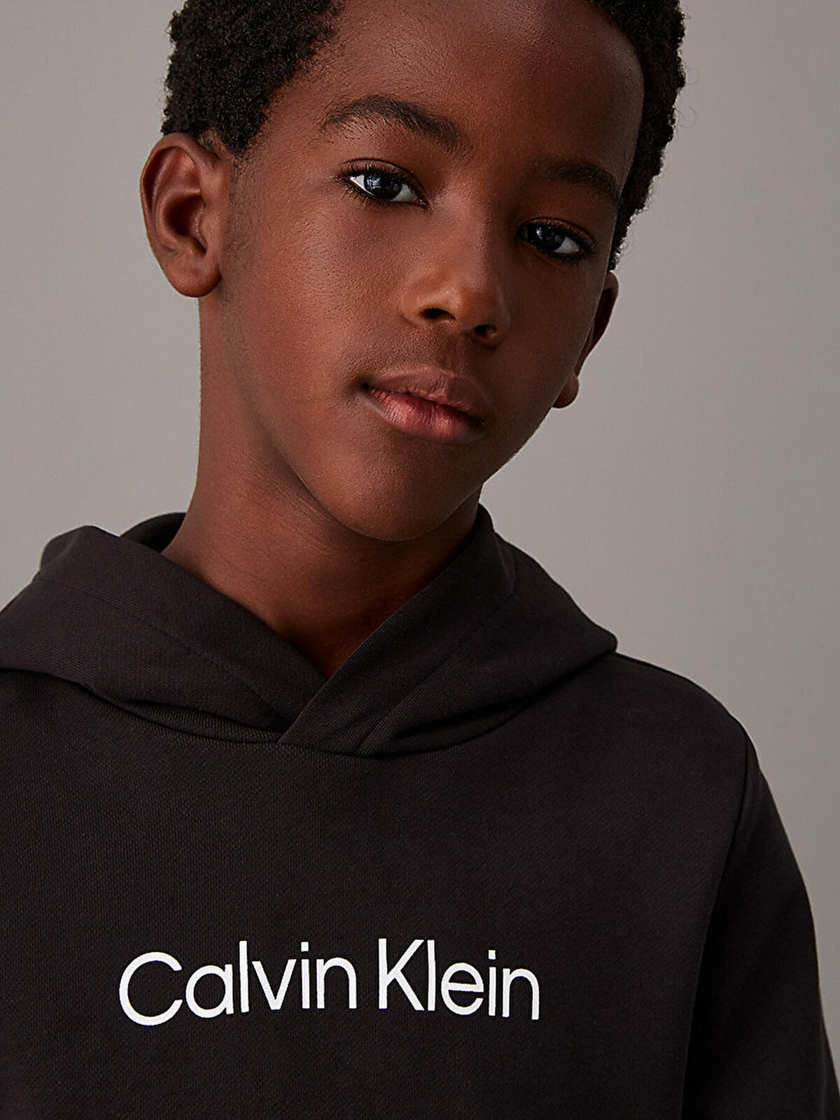 Calvin Klein INST. LOGO REG. TERR, BEH Siyah Unisex Sweatshirt