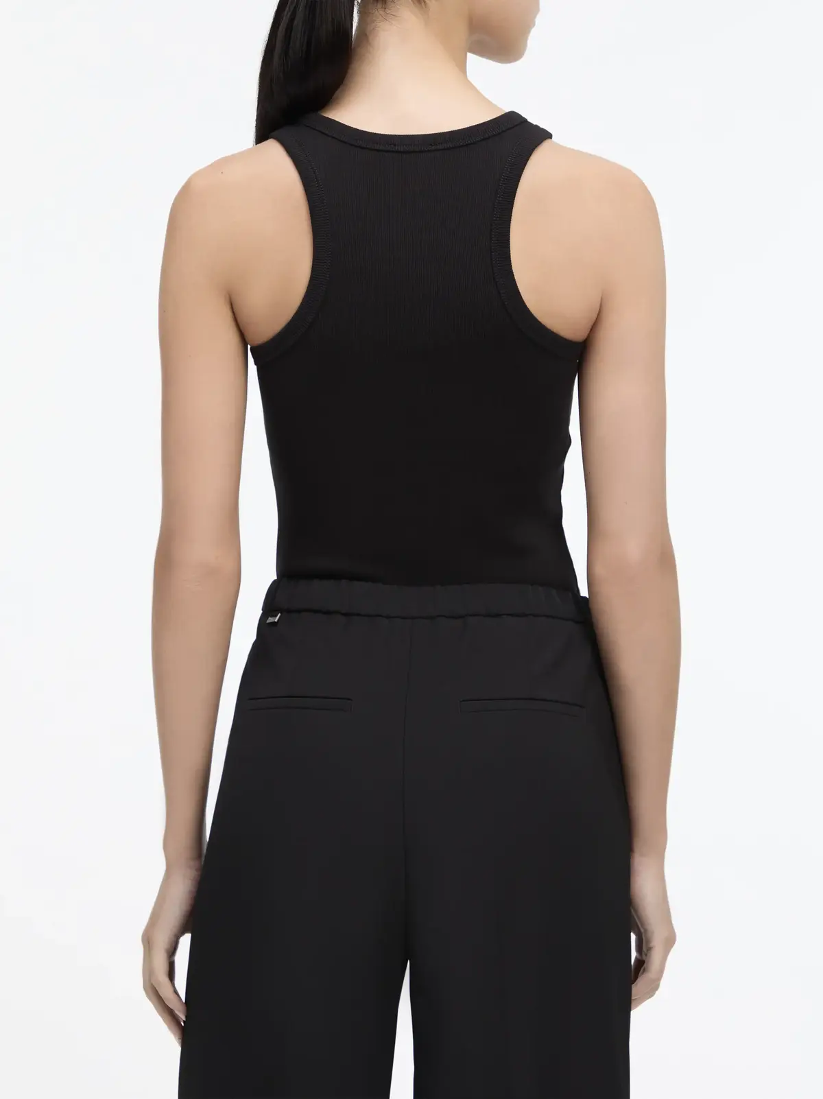 Calvin Klein CK EMB GRAPHIC SLIM, BEH Siyah Kadın T-Shirt & Polo