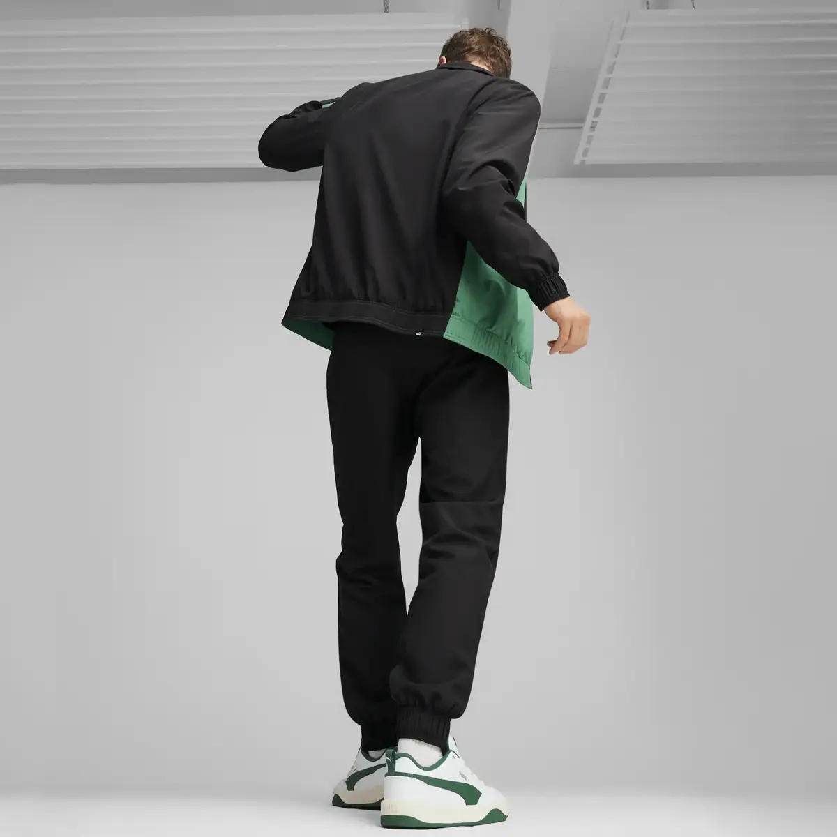 Puma Woven Tracksuit Yeşil Erkek Eşofman Takımı