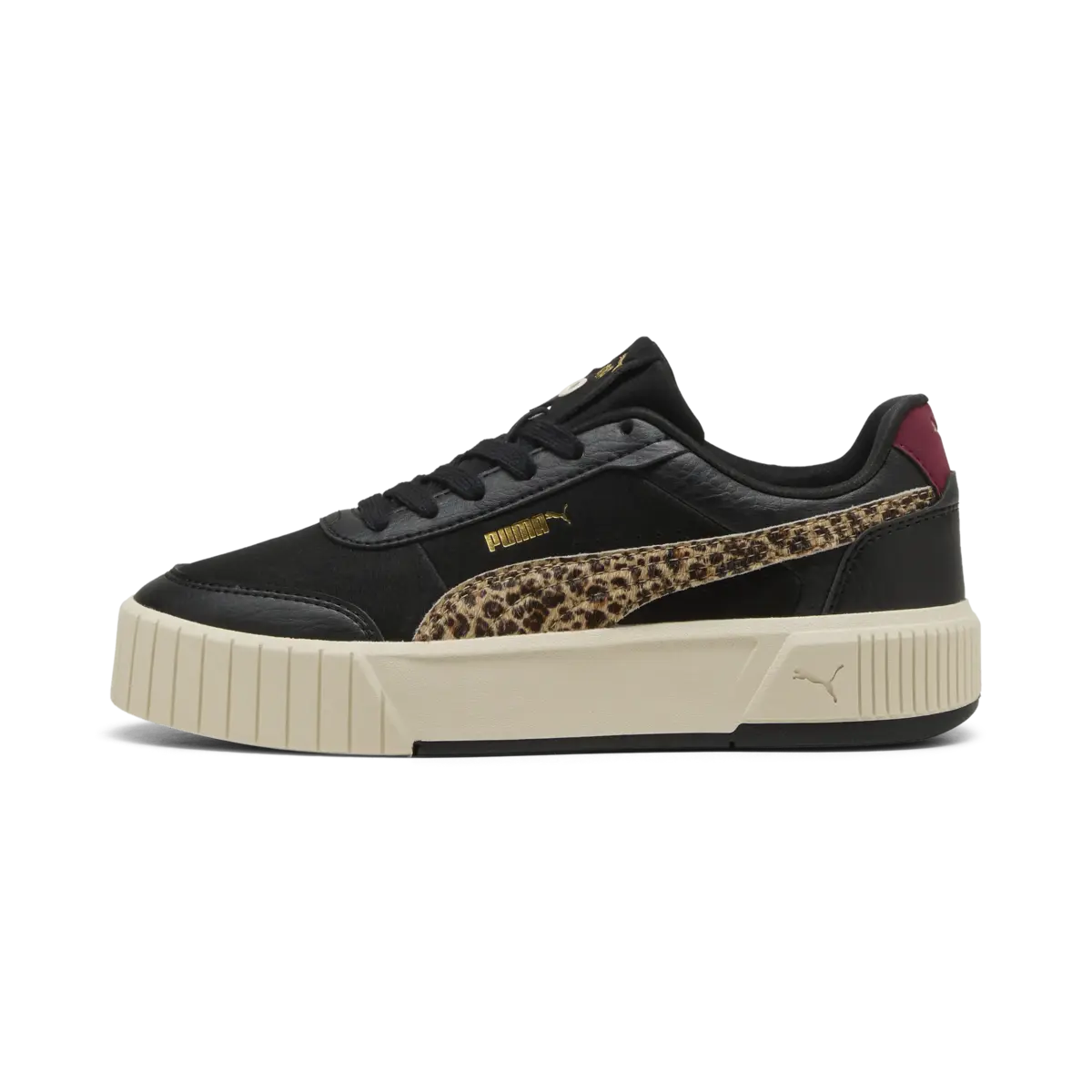 Puma Carina Mia Animal Flair Siyah Kadın Spor Ayakkabı & Sneaker