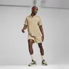 Puma T7 FOR THE FANBASE Shooting Shirt Açık Kahve Erkek T-Shirt