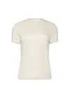 Calvin Klein SS MONOGRAM CREW TEE, P4P, XS Krem Kadın T-Shirt