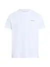 Calvin Klein CP-LINEAR BOX LOGO Beyaz Erkek Tişört