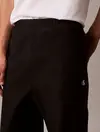 Calvin Klein PREMIUM TERRY MONOGRAM JOGGER Siyah Erkek Pantolon