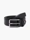 Calvin Klein JUSTIN 3 SMOOTH ADJU Erkek Siyah Kemer