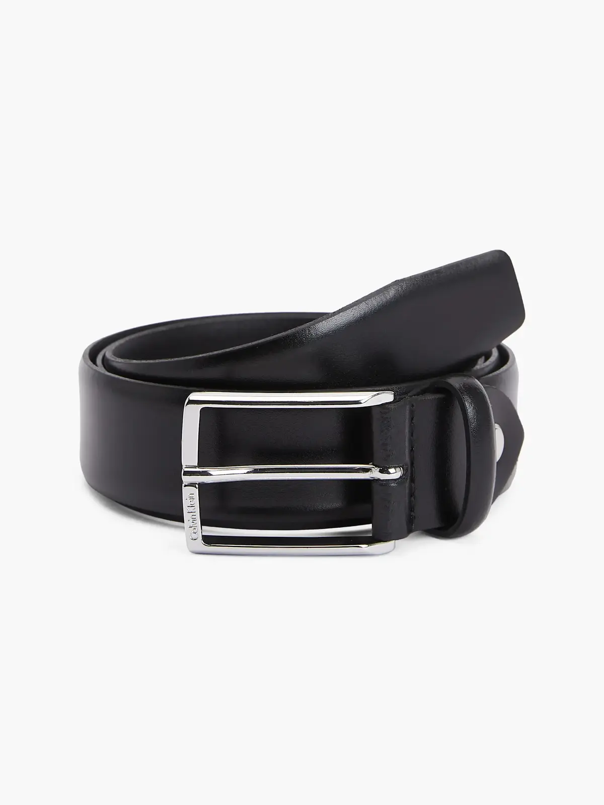 Calvin Klein JUSTIN 3 SMOOTH ADJU Erkek Siyah Kemer
