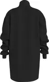 Calvin Klein MONOLOGO ROLL NECK D Kadın Siyah Elbise