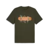 Puma GRAPHICS Skateboard Tee Erkek T-Shirt & Polo