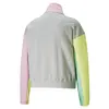 Puma Intl Track Jacket Tr Gray Violet Gri Kadın Fermuarlı Sweatshirt