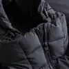 Calvin Klein SIDE MONOLOGO COCOON Kadın Siyah Şişme Mont