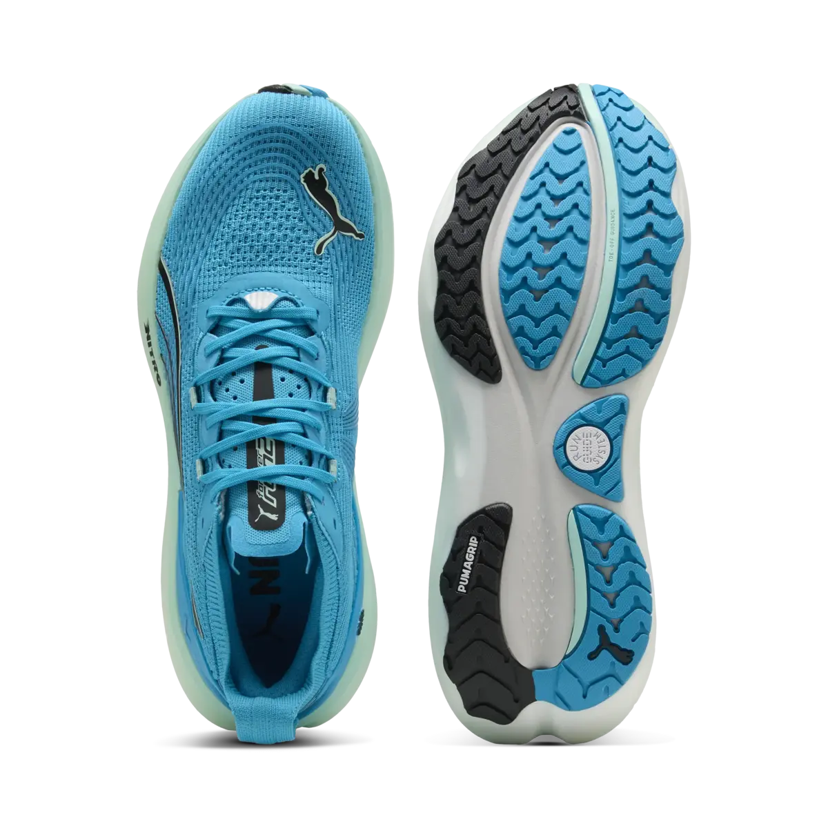 Puma ForeverRun NITROTM2 Mavi Erkek Yürüyüş ve Koşu Ayakkabısı
