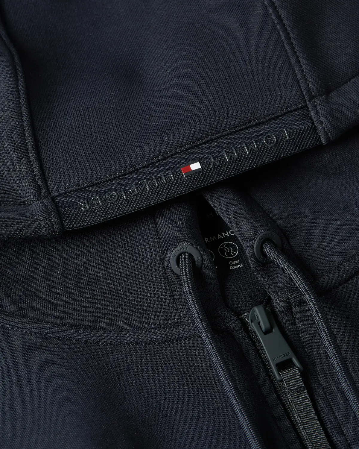 Tommy Hilfiger PERFORMANCE ZIP THRU, DW5 Siyah Erkek Sweatshirt