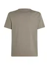 Calvin Klein CK CHEST LOGO Gri Erkek Tişört
