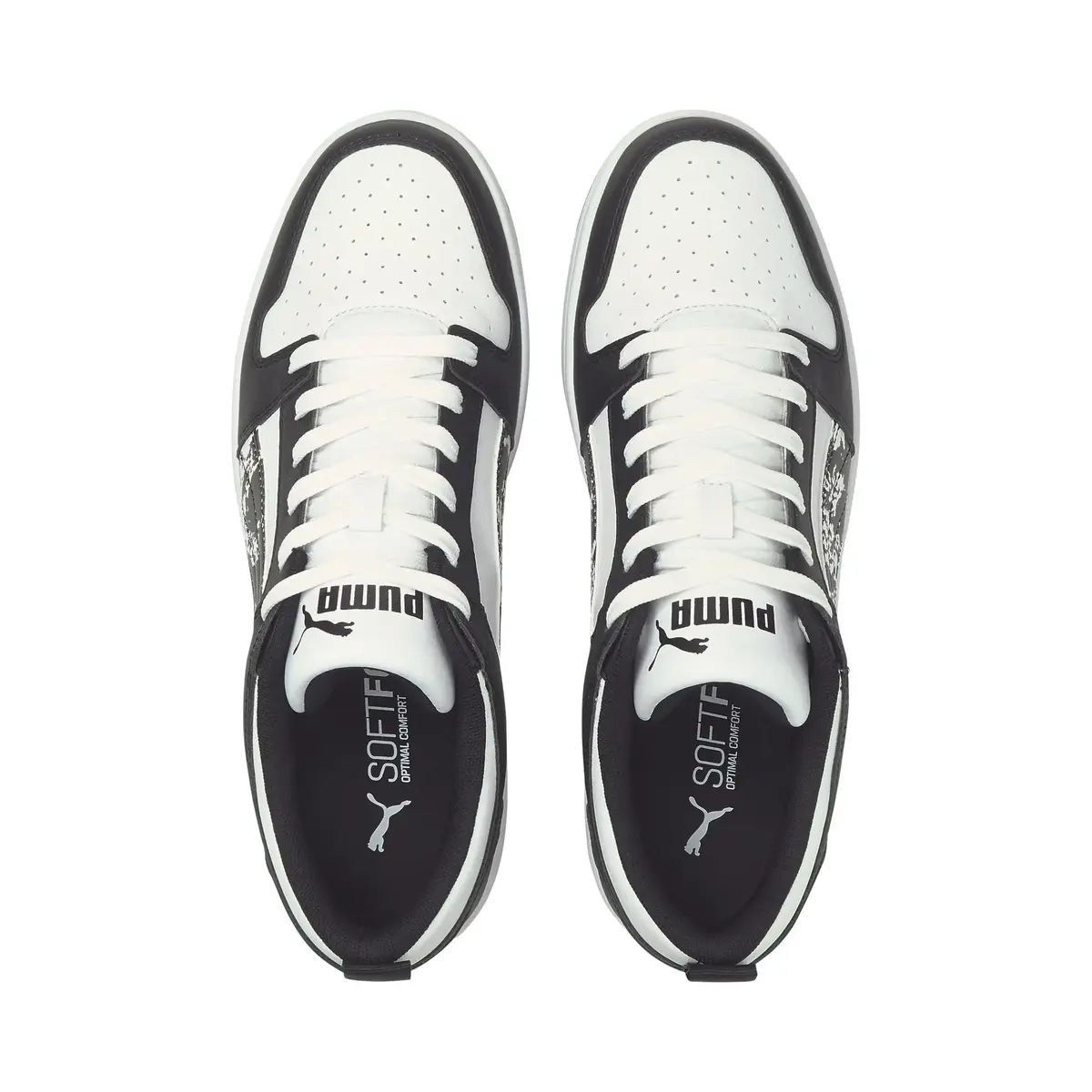 Puma Rebound LayUp Lo Camo Siyah Unisex Günlük Spor Ayakkabı