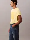 Calvin Klein SS 20S CK MACRO Sarı Erkek Tişört