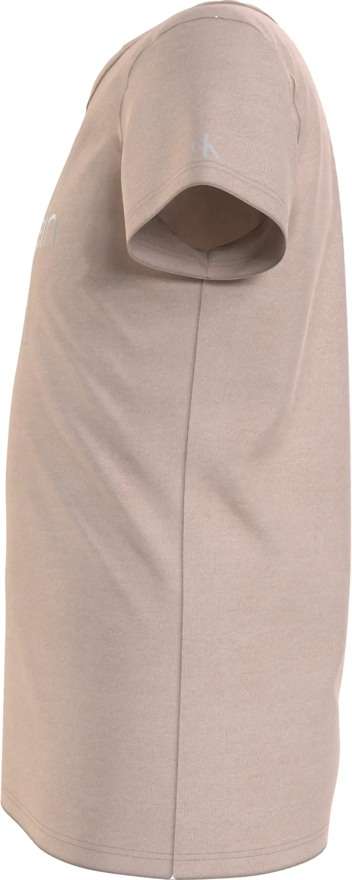 Calvin Klein METALLIC BOX SLIM FI Kadın Kahverengi T-Shirt