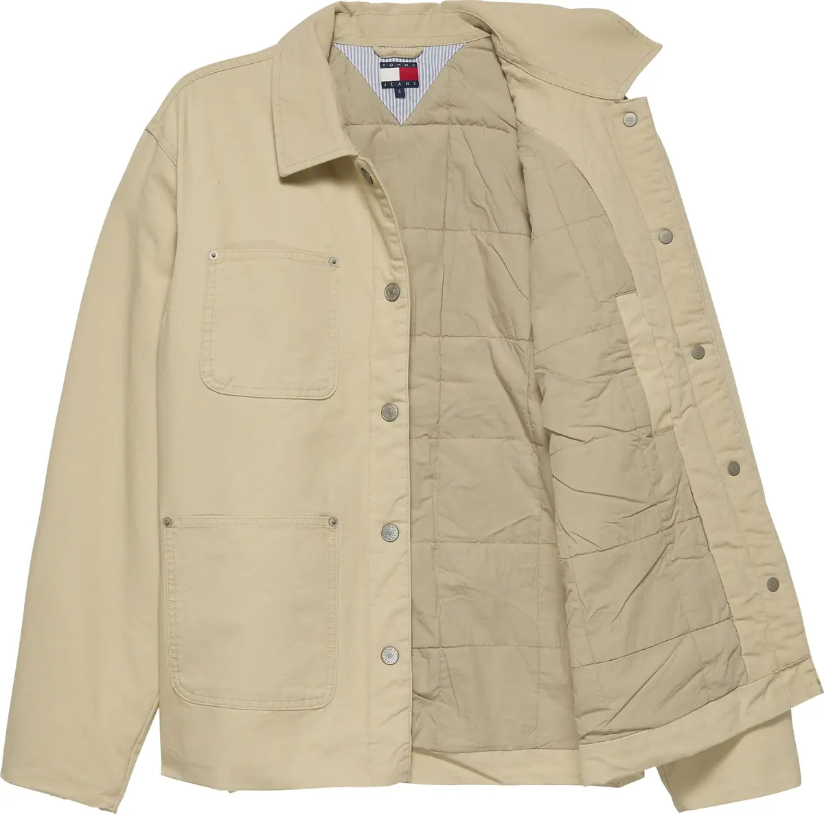 Tommy Hilfiger TJW CHORE JACKET EXT, RBV Bej Kadın Ceket