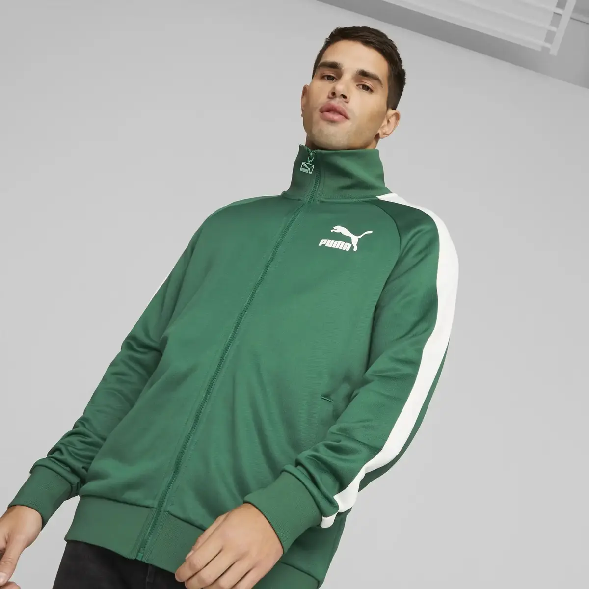 Puma T7 ICONIC Track Jacket (s) Vine Erkek/Unisex Fermuarlı Sweatshirt