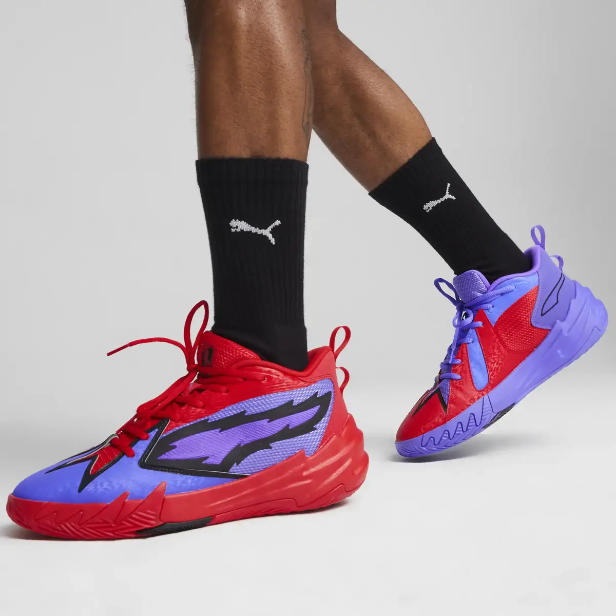 Puma Scoot Zeros PRED Mor Erkek Basketbol Ayakkabısı