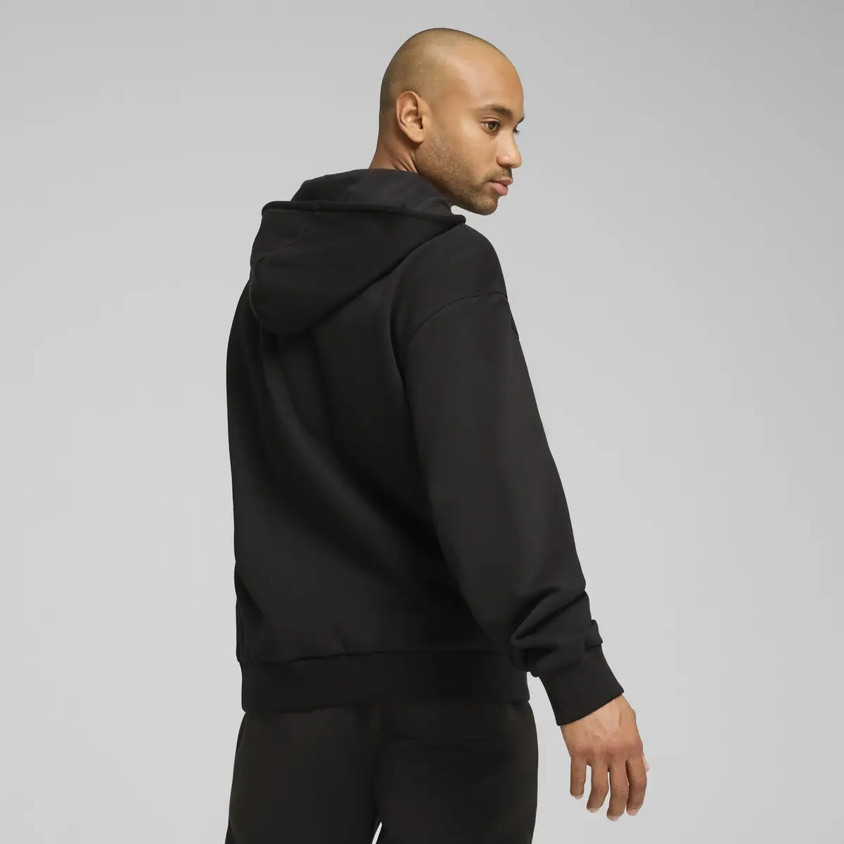 Puma Jaws Core Hoodie 2.0 Siyah Erkek Kapüşonlu Sweatshirt