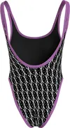 Calvin Klein SCOOP BACK ONE PIECE Kadın Siyah Mayo