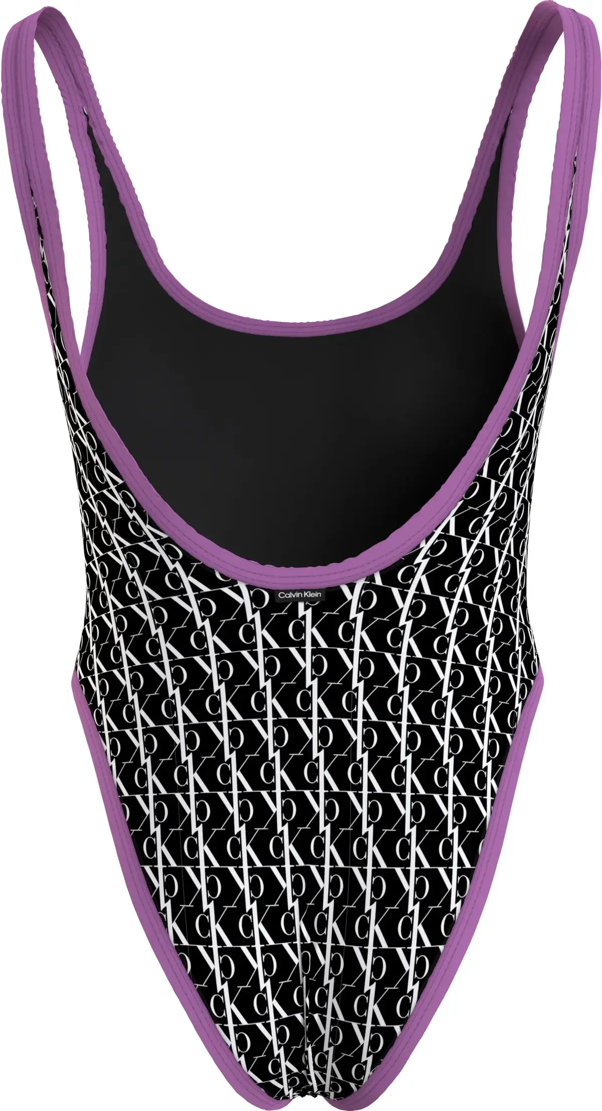 Calvin Klein SCOOP BACK ONE PIECE Kadın Siyah Mayo