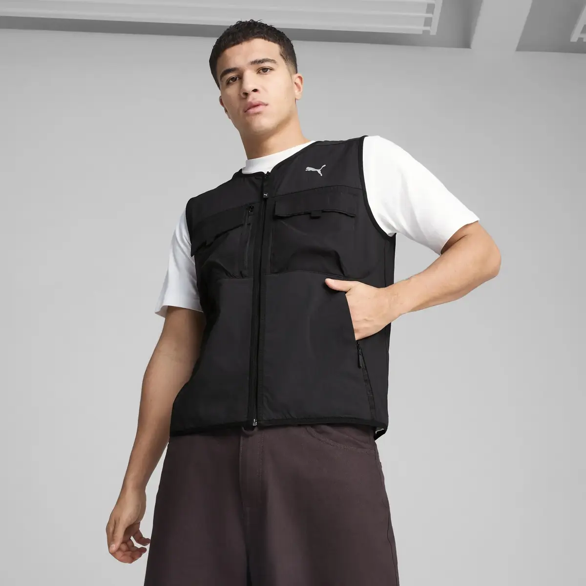 PUMATECH Cargo Vest Siyah Erkek Yelek