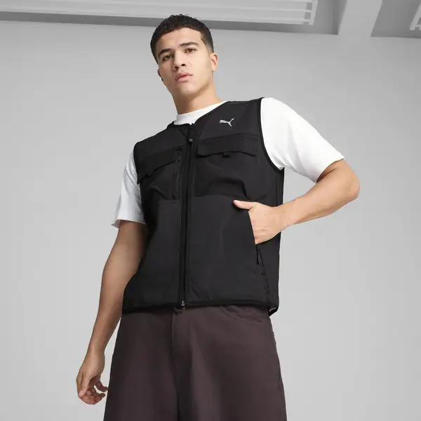 PUMATECH Cargo Vest Siyah Erkek Yelek
