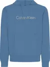 Calvin Klein PW - Hoodie Erkek Mavi Hoodie