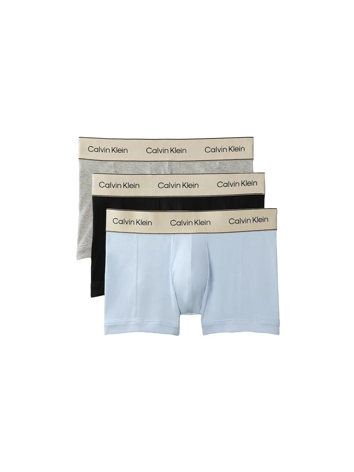 Calvin Klein TRUNK 3PK, VM9, S Gri Erkek Boxer