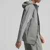 Puma EVOSTRIPE Full-Zip Hoodie Gri Erkek Sweatshirt