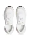 Calvin Klein HIKE RUNNER MG NYLON, 02R Beyaz Kadın Spor Ayakkabı & Sneaker