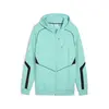 PUMA BMW MMS HOODED SWEAT JACKET Mavi Erkek Ceket