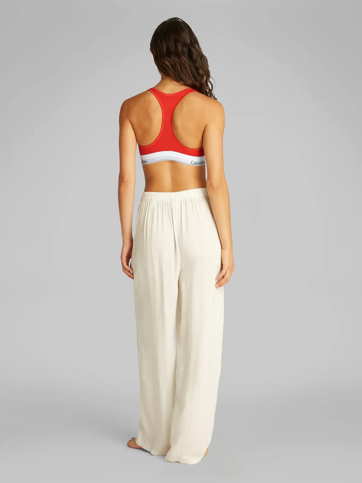 Calvin Klein UNLINED BRALETTE Kırmızı Kadın Bra
